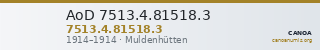 AoD 7513.4.81518.3 — CANOA