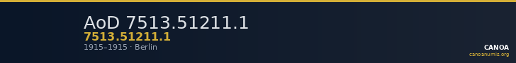 AoD 7513.51211.1 — CANOA