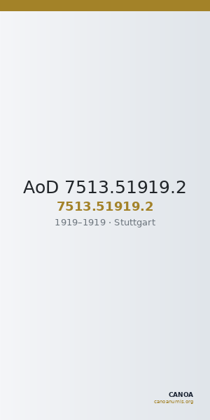 AoD 7513.51919.2 — CANOA