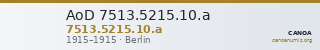AoD 7513.5215.10.a — CANOA