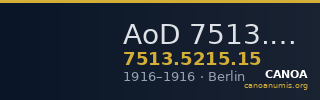 AoD 7513.5215.15 — CANOA