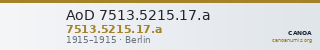 AoD 7513.5215.17.a — CANOA