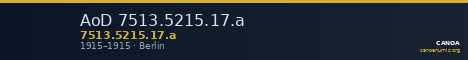 AoD 7513.5215.17.a — CANOA