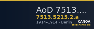 AoD 7513.5215.2.a — CANOA