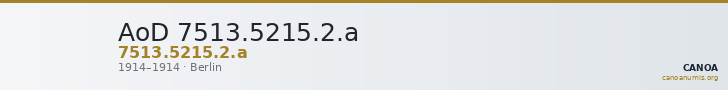 AoD 7513.5215.2.a — CANOA