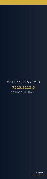 AoD 7513.5215.3 — CANOA