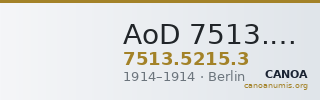 AoD 7513.5215.3 — CANOA