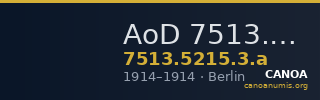 AoD 7513.5215.3.a — CANOA