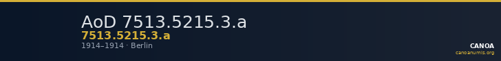 AoD 7513.5215.3.a — CANOA