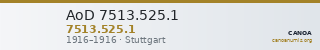 AoD 7513.525.1 — CANOA
