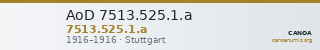 AoD 7513.525.1.a — CANOA