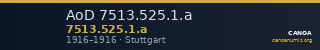 AoD 7513.525.1.a — CANOA