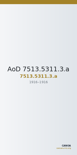 AoD 7513.5311.3.a — CANOA
