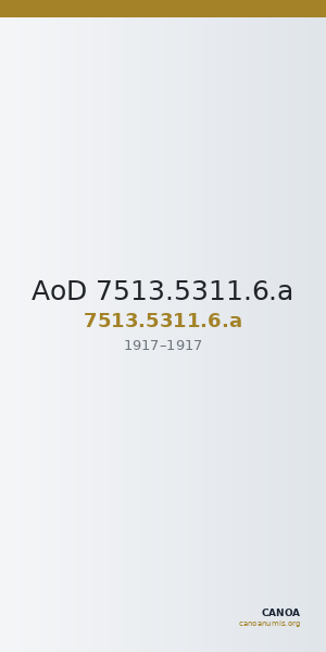 AoD 7513.5311.6.a — CANOA