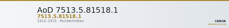 AoD 7513.5.81518.1 — CANOA