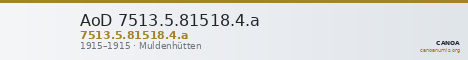 AoD 7513.5.81518.4.a — CANOA