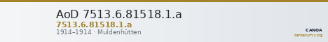 AoD 7513.6.81518.1.a — CANOA