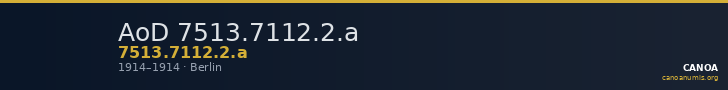 AoD 7513.7112.2.a — CANOA