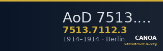 AoD 7513.7112.3 — CANOA