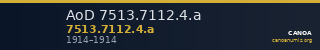 AoD 7513.7112.4.a — CANOA