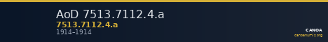 AoD 7513.7112.4.a — CANOA
