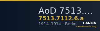 AoD 7513.7112.6.a — CANOA