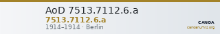 AoD 7513.7112.6.a — CANOA