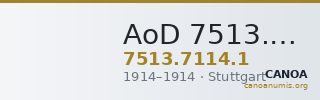 AoD 7513.7114.1 — CANOA