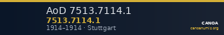 AoD 7513.7114.1 — CANOA