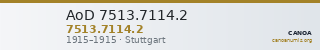AoD 7513.7114.2 — CANOA