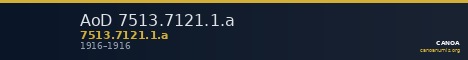 AoD 7513.7121.1.a — CANOA