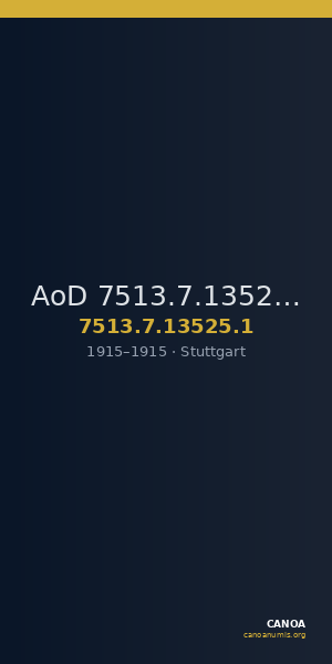 AoD 7513.7.13525.1 — CANOA