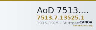 AoD 7513.7.13525.1 — CANOA