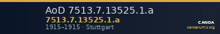 AoD 7513.7.13525.1.a — CANOA