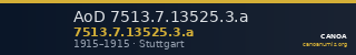AoD 7513.7.13525.3.a — CANOA