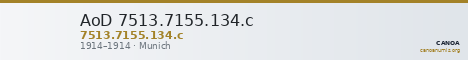 AoD 7513.7155.134.c — CANOA