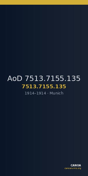AoD 7513.7155.135 — CANOA