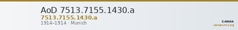 AoD 7513.7155.1430.a — CANOA
