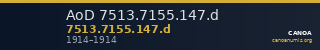 AoD 7513.7155.147.d — CANOA