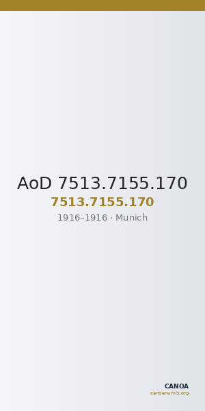 AoD 7513.7155.170 — CANOA