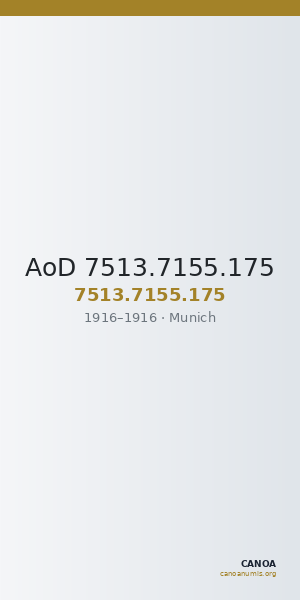 AoD 7513.7155.175 — CANOA