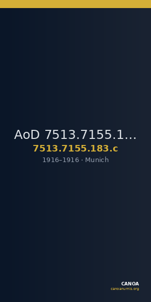 AoD 7513.7155.183.c — CANOA