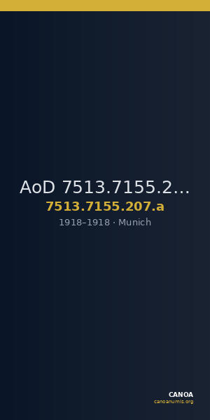 AoD 7513.7155.207.a — CANOA