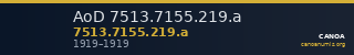 AoD 7513.7155.219.a — CANOA