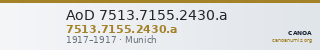 AoD 7513.7155.2430.a — CANOA