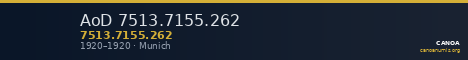 AoD 7513.7155.262 — CANOA