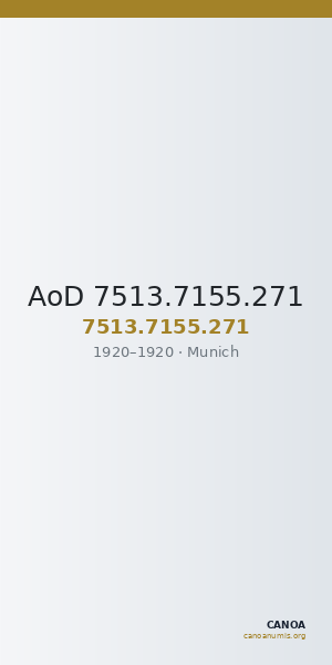 AoD 7513.7155.271 — CANOA