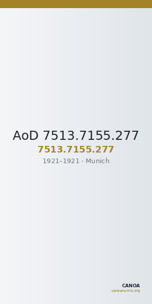 AoD 7513.7155.277 — CANOA