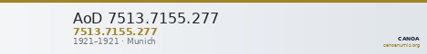 AoD 7513.7155.277 — CANOA