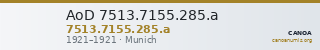 AoD 7513.7155.285.a — CANOA